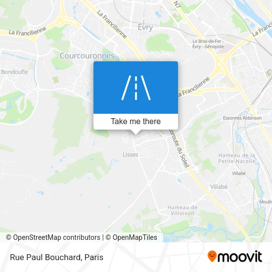 Rue Paul Bouchard map