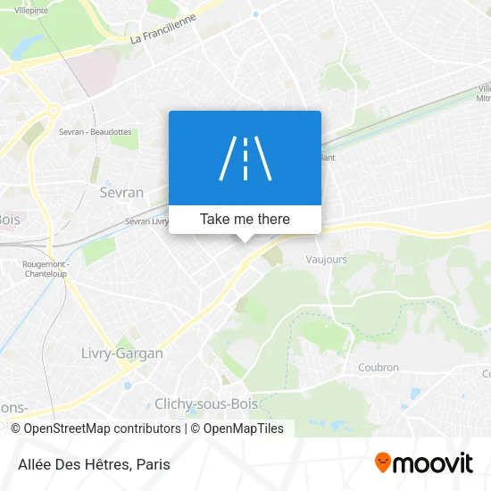 Allée Des Hêtres map