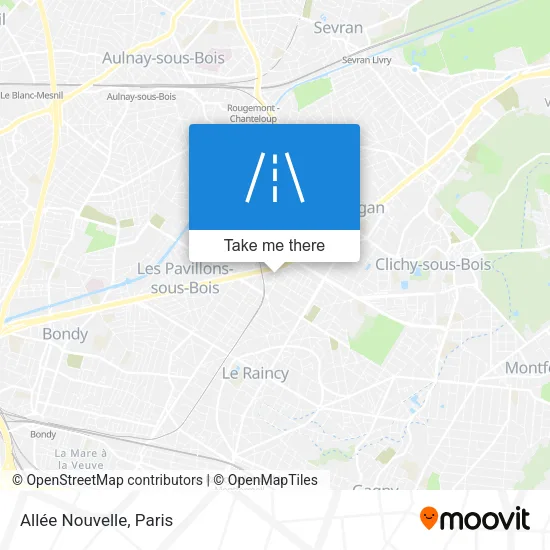 Allée Nouvelle map