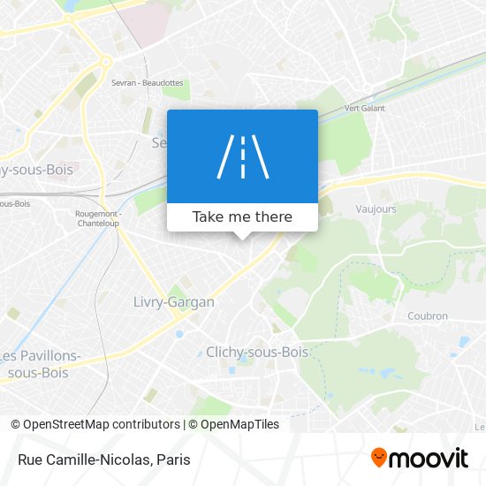 Mapa Rue Camille-Nicolas