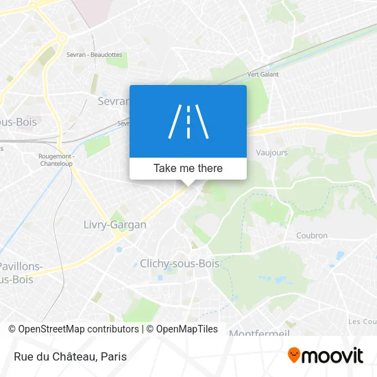 Rue du Château map
