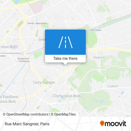Rue Marc Sangnier map