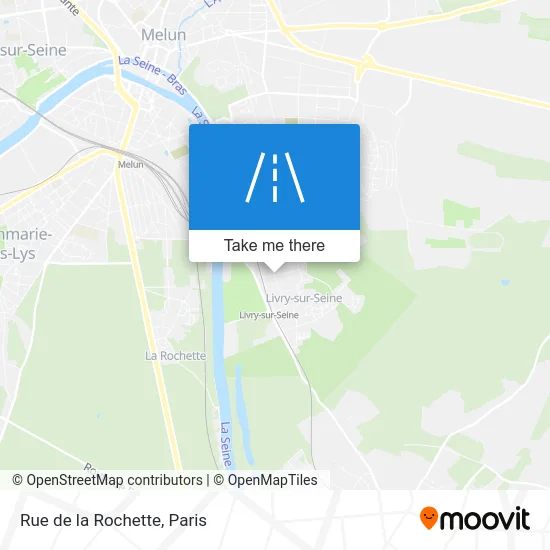 Rue de la Rochette map