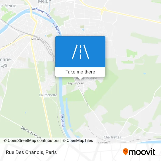 Rue Des Chanois map