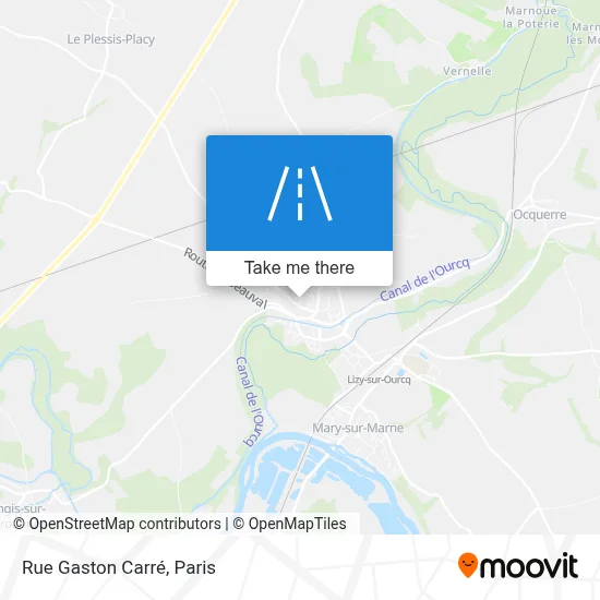 Rue Gaston Carré map