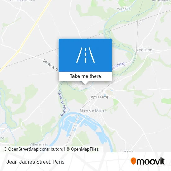 Rue Jean Jaurès map