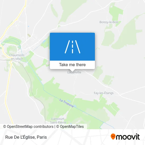 Rue De L'Église map