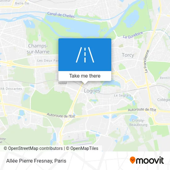 Allée Pierre Fresnay map