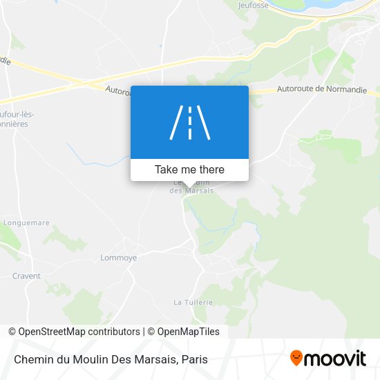 Chemin du Moulin Des Marsais map