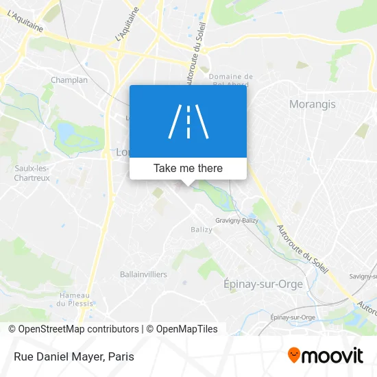 Rue Daniel Mayer map