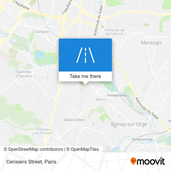 Rue Des Cerisiers map