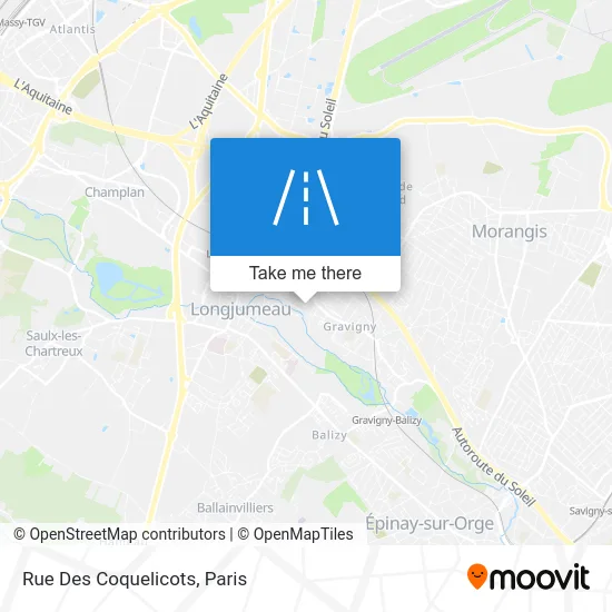 Rue Des Coquelicots map