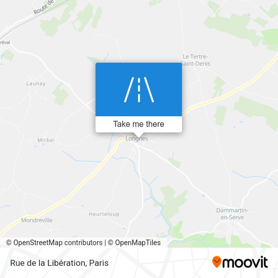 Rue de la Libération map