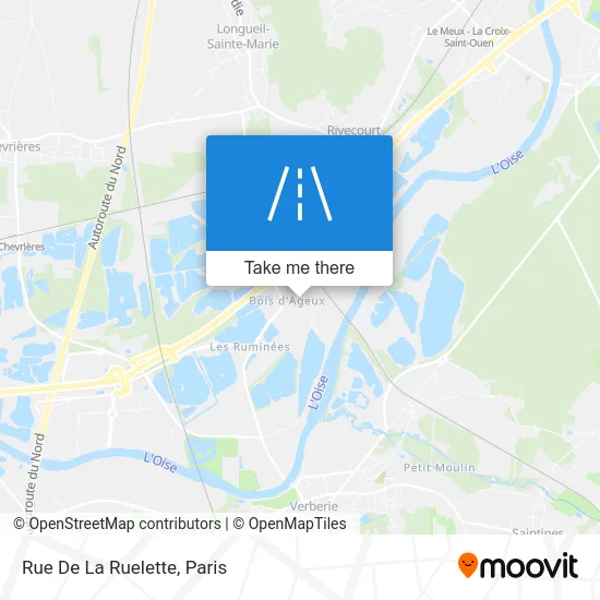 Rue De La Ruelette map