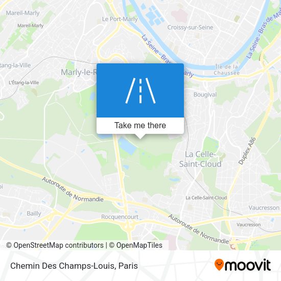 Chemin Des Champs-Louis map