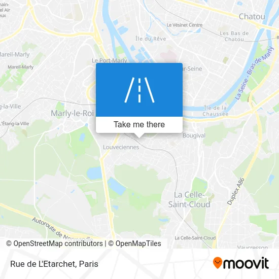 Rue de L'Etarchet map