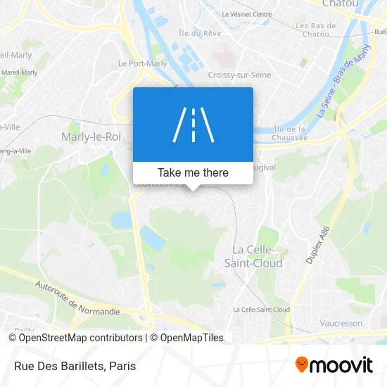 Rue Des Barillets map