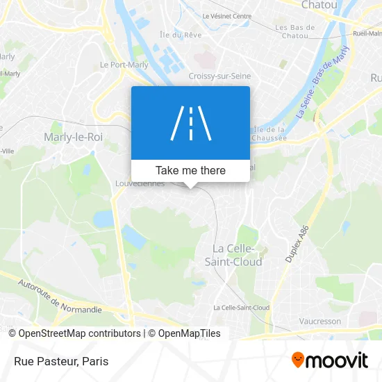 Rue Pasteur map