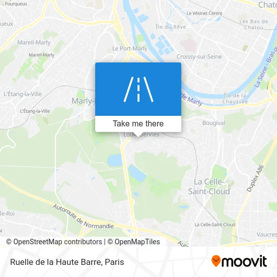 Ruelle de la Haute Barre map