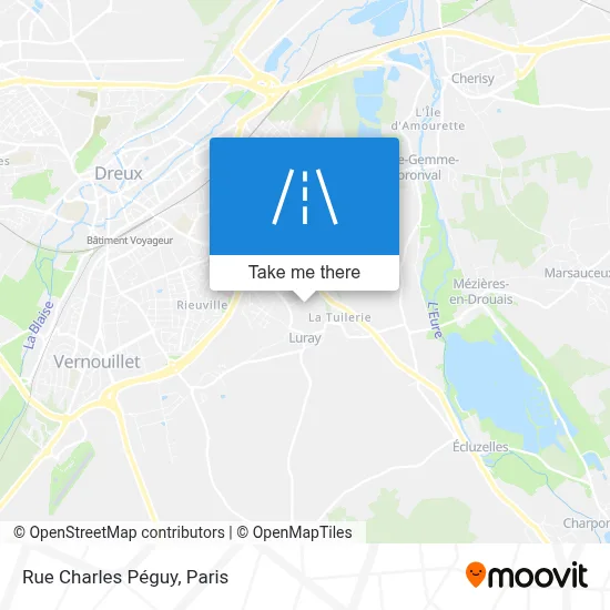 Rue Charles Péguy map