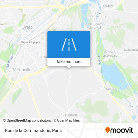 Rue de la Commanderie map