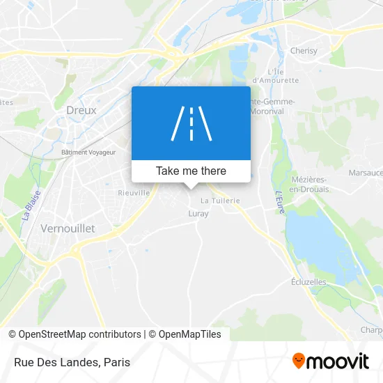 Rue Des Landes map