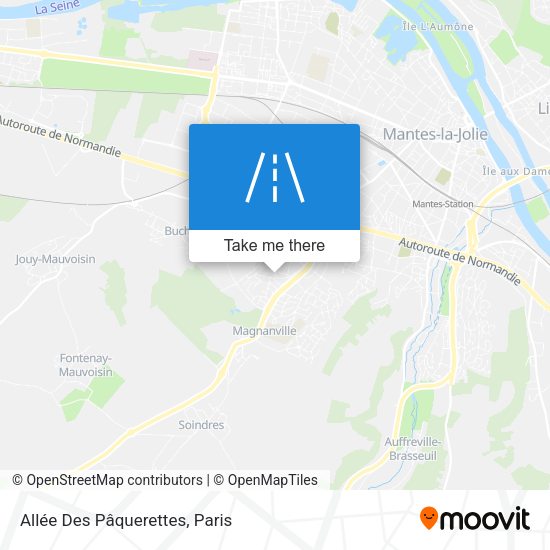Allée Des Pâquerettes map