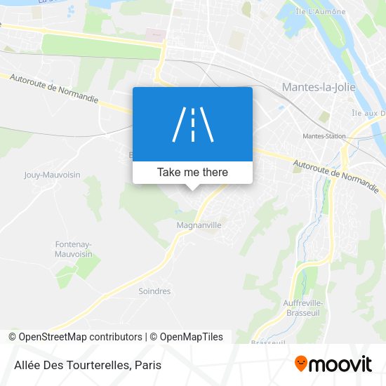 Allée Des Tourterelles map