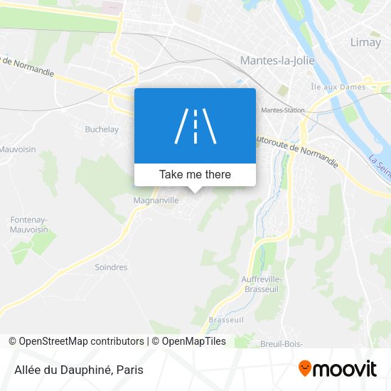 Allée du Dauphiné map