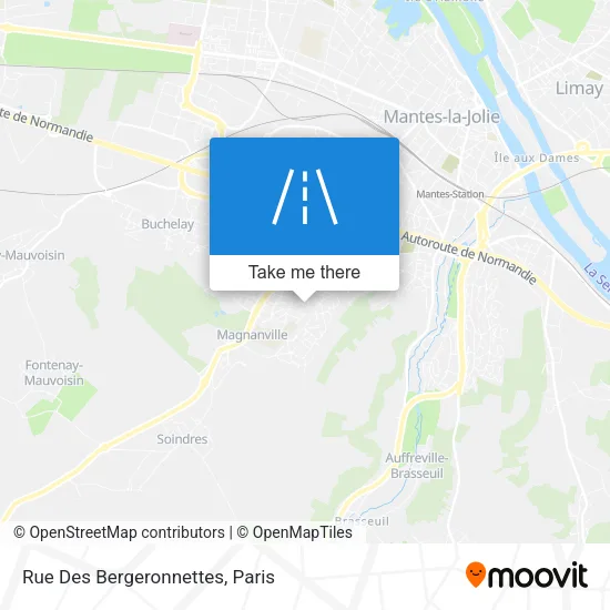Rue Des Bergeronnettes map