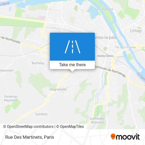 Rue Des Martinets map