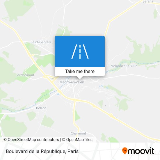 Boulevard de la République map