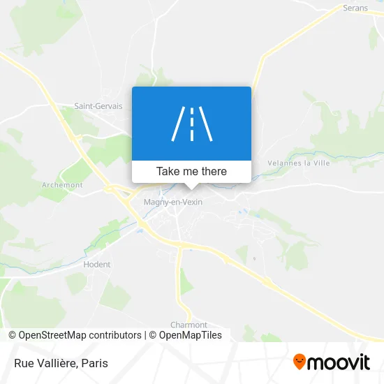 Rue Vallière map