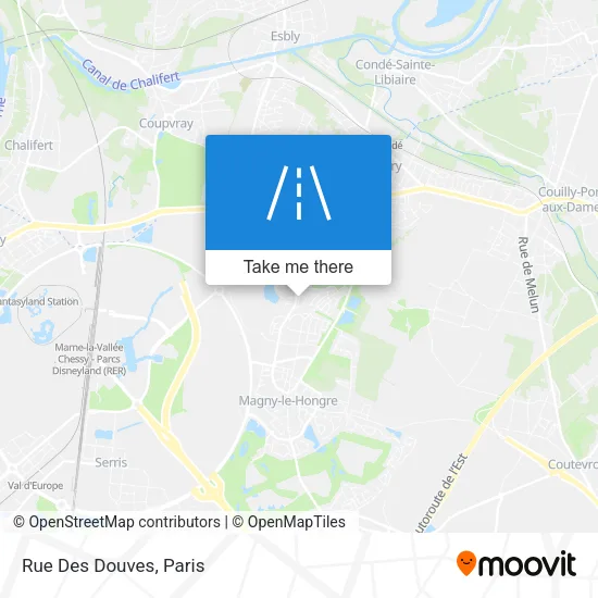 Rue Des Douves map