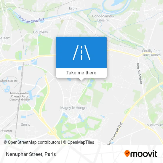 Rue Des Nénuphars map