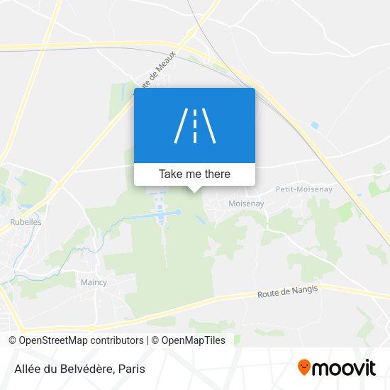 Allée Du Belvédère map