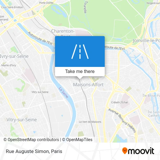 Rue Auguste Simon map