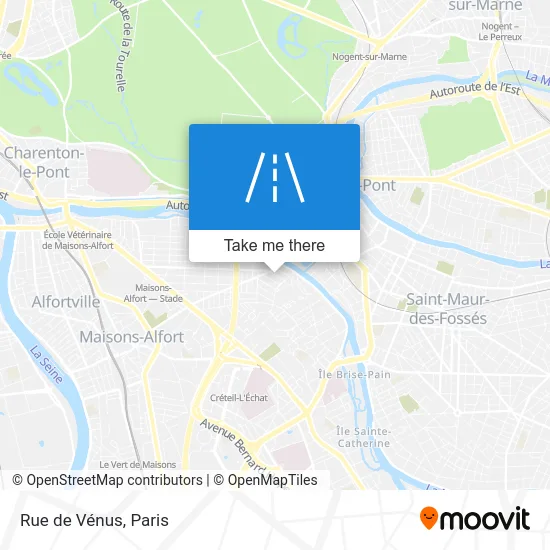 Rue de Vénus map