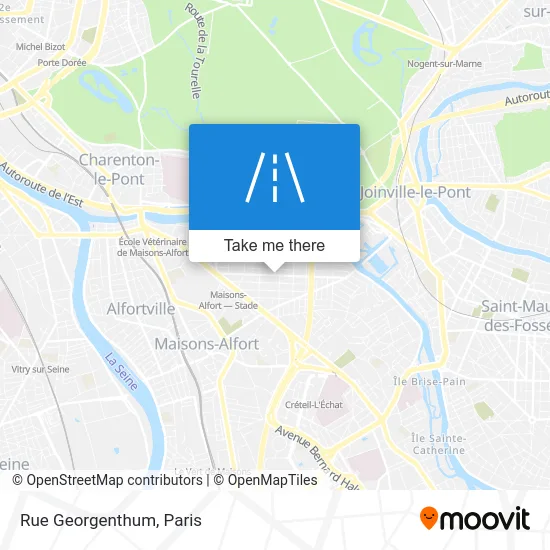 Rue Georgenthum map