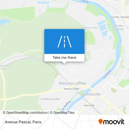 Avenue Pascal map