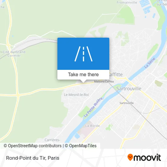 Rond-Point du Tir map