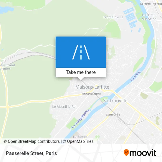 Rue de la Passerelle map