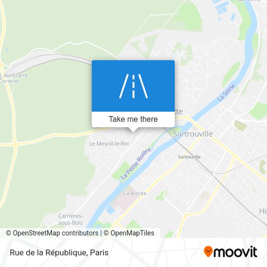 Rue de la République map