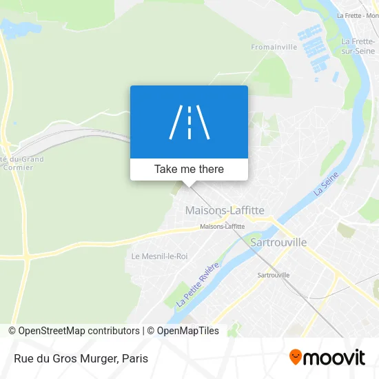 Rue du Gros Murger map