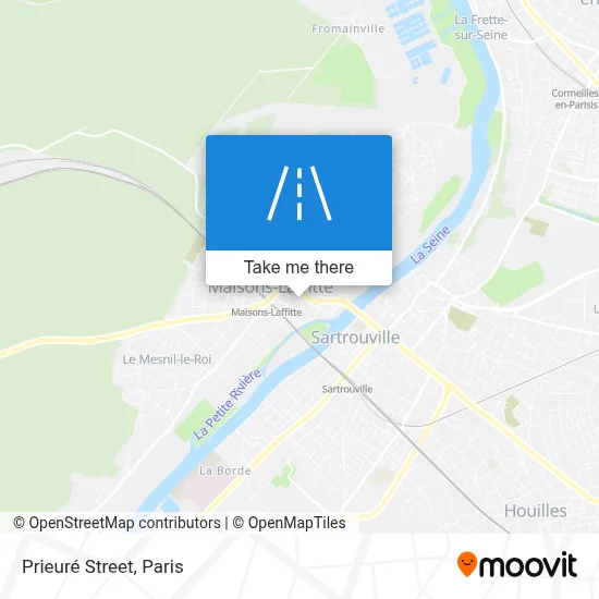 Rue du Prieuré map
