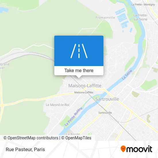 Rue Pasteur map