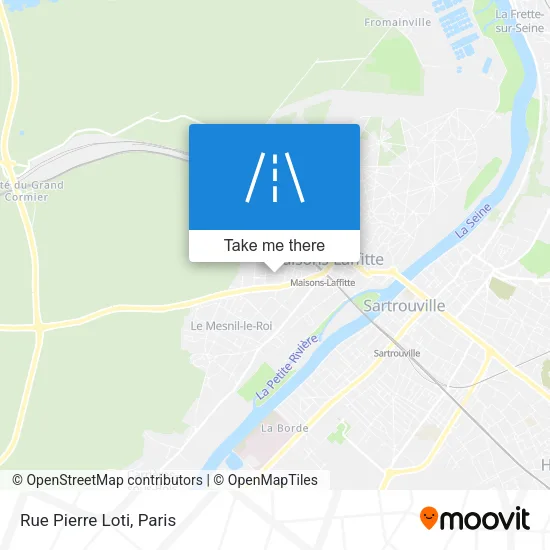 Rue Pierre Loti map