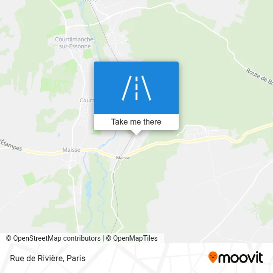 Rue de Rivière map