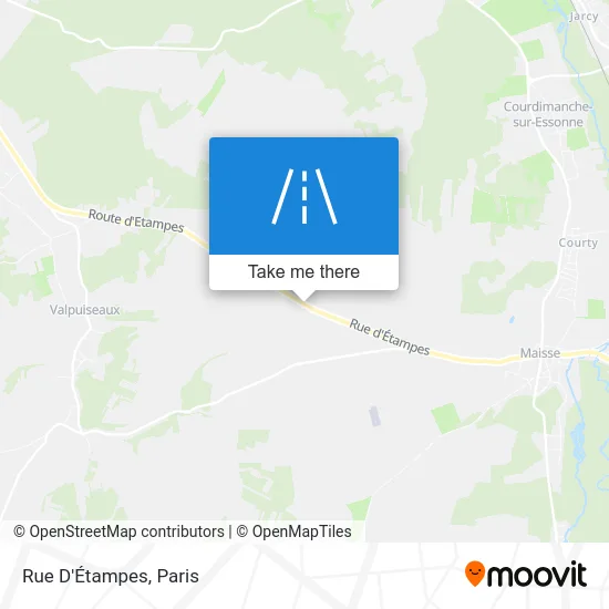 Rue D'Étampes map