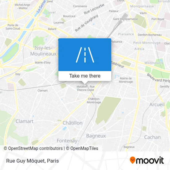 Rue Guy Môquet map